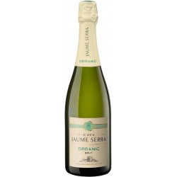 Cava Jaume Serra Brut Organic вино белое сухое игристое 0.75