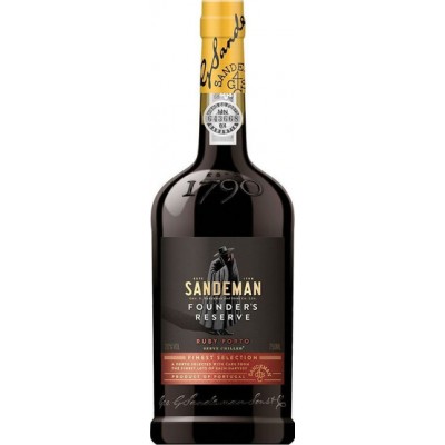 Вино Sandeman Founder's Reserve Porto красный сладкий портвейн 0,75 Вино Sandeman Founder's Reserve Porto красный сладкий портвейн 0,75