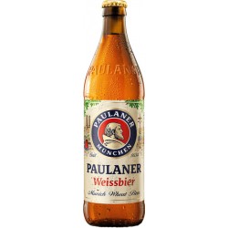 Пиво Paulaner Hefe-weissbier Naturtrub 0,5 л. ст/б, алк. 5,5%