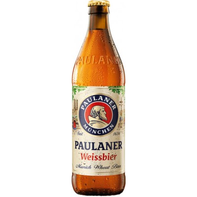 Пиво Paulaner Hefe-weissbier Naturtrub 0,5 л. ст/б, алк. 5,5% Пиво Paulaner Hefe-weissbier Naturtrub 0,5 л. ст/б, алк. 5,5%