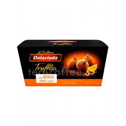 Трюфели DELAVIUDA с апельсином 100 гр