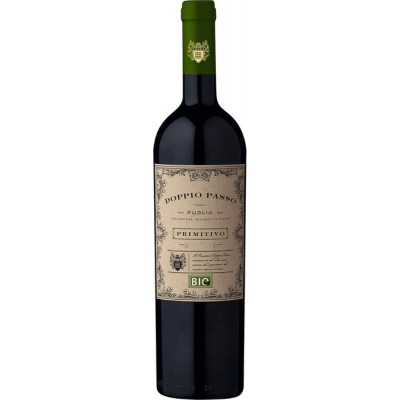 Вино Doppio Passo Primitivo Bio красное, сухое 0.75 Вино Doppio Passo Primitivo Bio красное, сухое 0.75