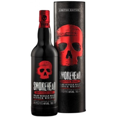 Smokehead Sherry cask blast in tube 0.7 виски односолодовый Smokehead Sherry cask blast in tube 0.7 виски односолодовый