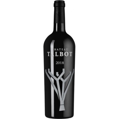 Château Talbot, Saint-Julien, 4-me Grand Cru Classe 2018, вино красное, сухое 0,75 Château Talbot, Saint-Julien, 4-me Grand Cru Classe 2018, вино красное, сухое 0,75