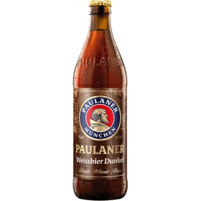Пиво Paulaner Weissbier Dunkel 0,5 л. ст/б, алк. 5.3% Пиво Paulaner Weissbier Dunkel 0,5 л. ст/б, алк. 5.3%