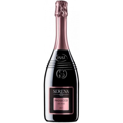 Serena Prosecco Rose Brut вино игристое розовое сухое Serena Prosecco Rose Brut вино игристое розовое сухое