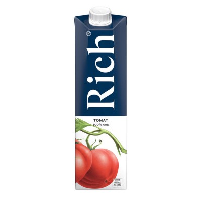 Рич Томатный сок с солью 100% ДП 1л Рич Томатный сок с солью 100% ДП 1л