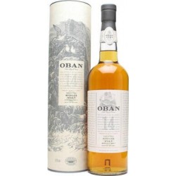 Oban 14 YO 43%  Single Malt Scotch Whisky виски 0.75