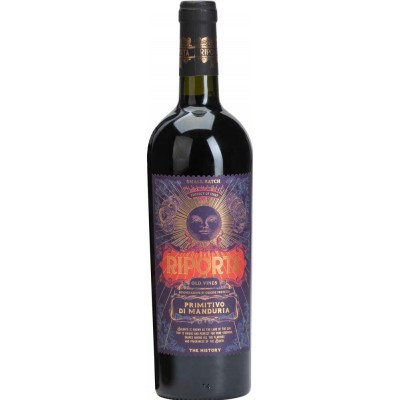Riporta Primitivo di Manduria DOC вино красное cухое 0.75 Riporta Primitivo di Manduria DOC вино красное cухое 0.75