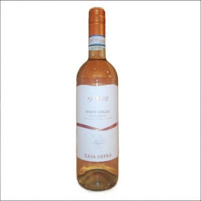 Вино розовое сухое Defra Pinot Grigio Blush Вино розовое сухое Defra Pinot Grigio Blush
