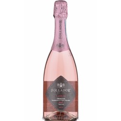 Follador Laelia Prosseco Treviso Rose Brut Millesimato, розовое сухое